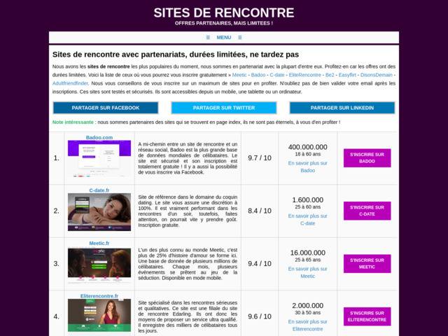 Rencontrer-Sur-Internet.com : rencontres gratuites + tchat