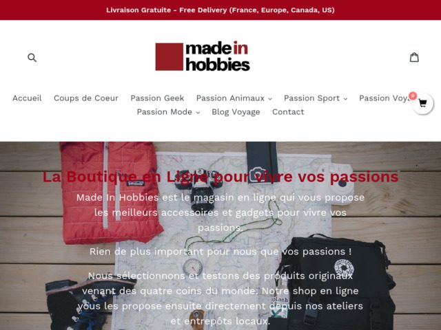 Made in Hobbies : acheter des accessoires pour animaux