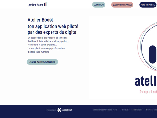 Augmenter la visibilité de votre site avec atelier boost
