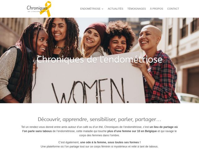 Informez-vous avec le site Chroniques de l'endométriose