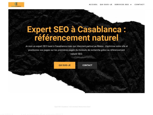 Expert SEO Maroc