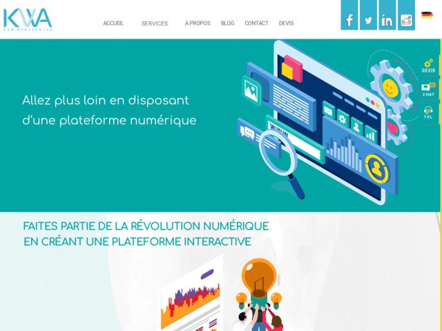 Dveloppememt site plateforme