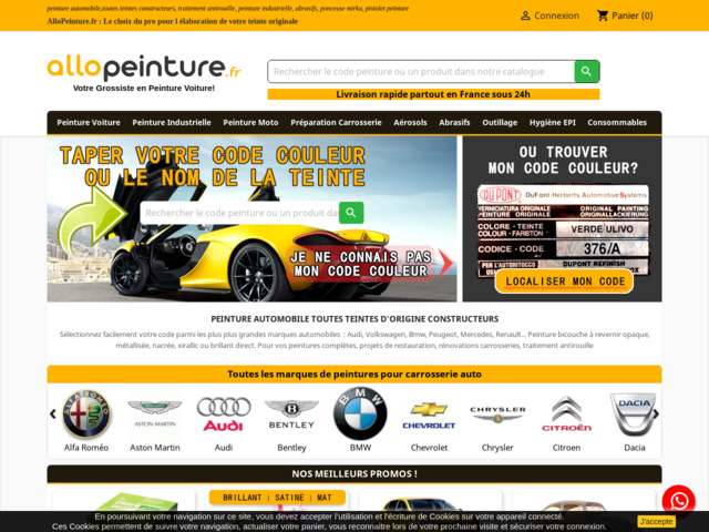 Peinture automobile peinture et  industrielle