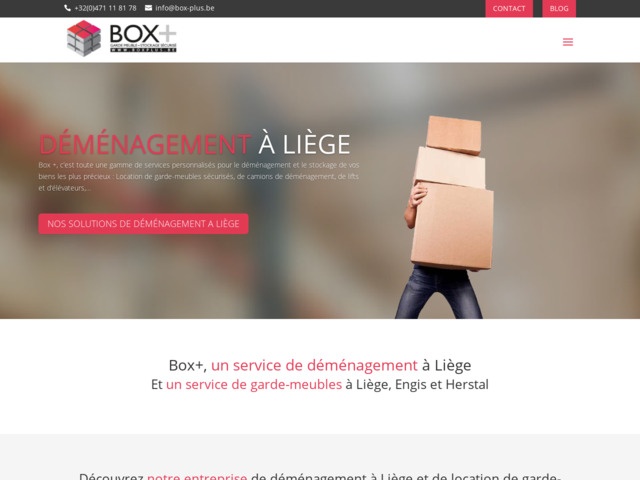 Box+, votre partenaire de déménagement à Liège
