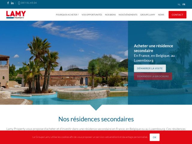 Lamy Property, seconde residence en Belgique, France et au Luxembourg