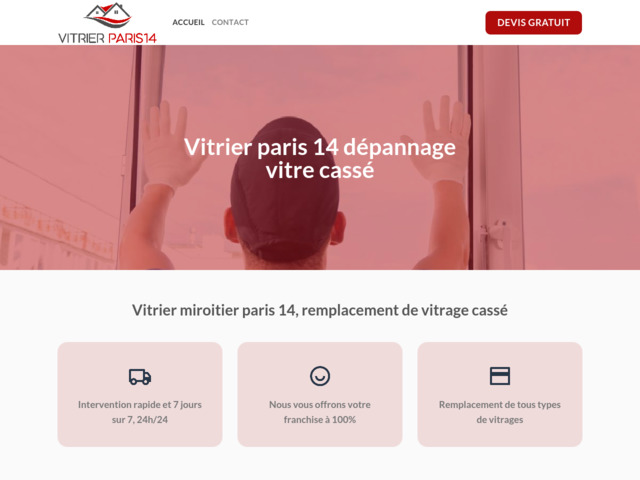 Rénovation vitrerie miroiterie sur Paris