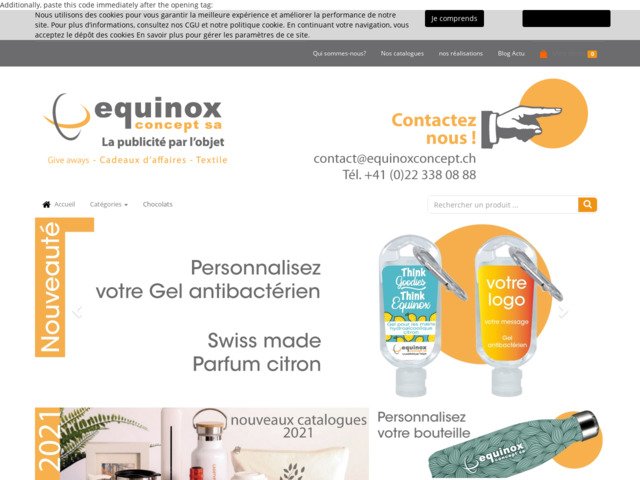 Cadeaux d'entreprise à Genève et en Suisse romande