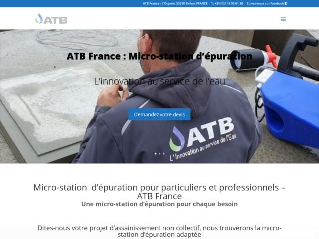 Installation de micro-station d'épuration en france