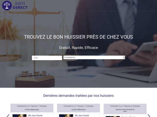 Trouver le bon huissier de justice prs de chez vous