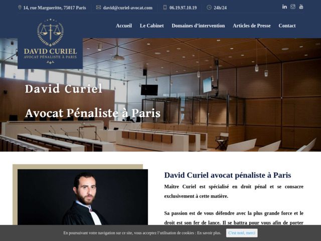 Avocat droit pénal à Paris