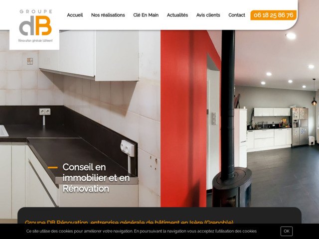 Rénovation générale bttiment à Fontaine
