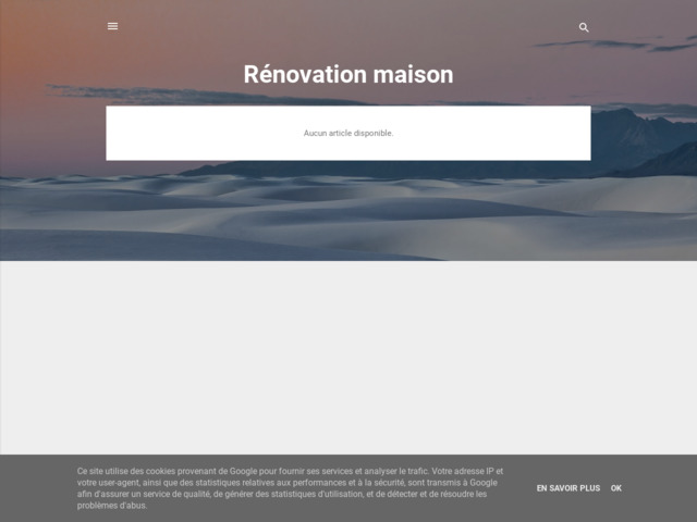 Rénovation habitat