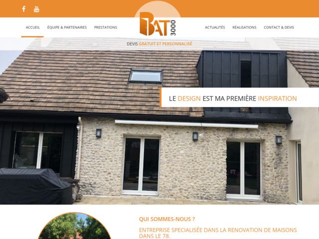 Bat 3000 le design est ma première inspiration