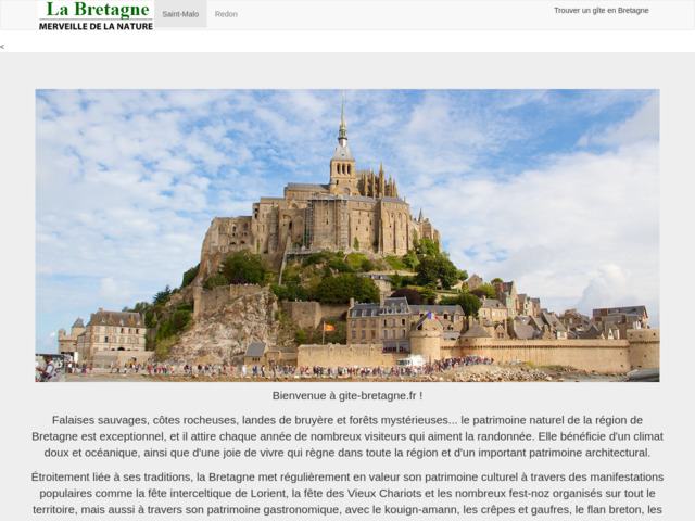 Trouver un gîte en Bretagne