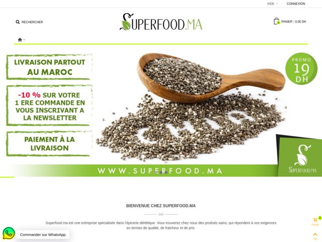 L'picerie en ligne Superfood au Maroc