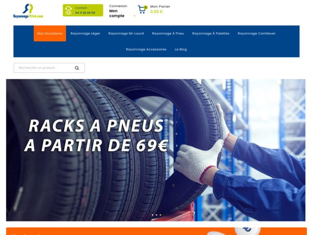 Spécialiste du rayonnage industriel et d'entrepôt