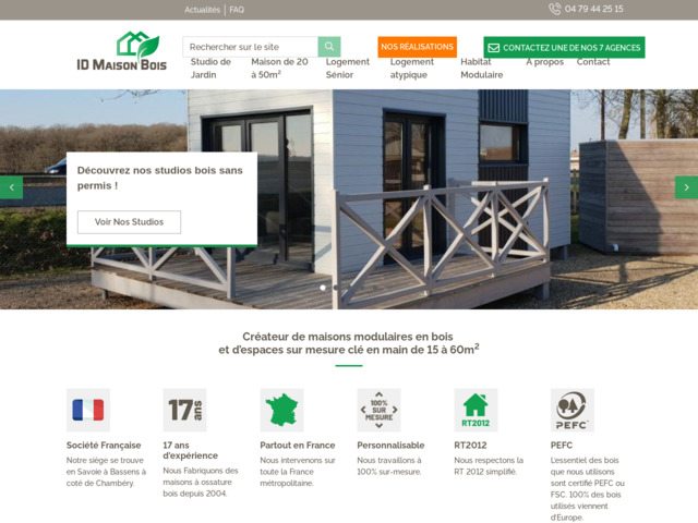 Maison bois clé en main