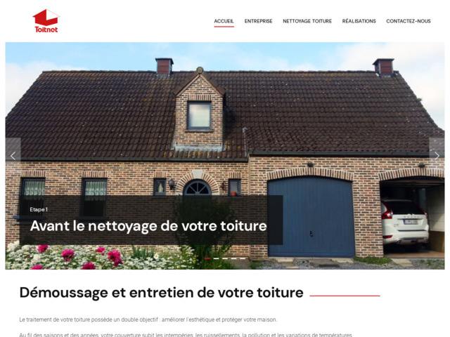 Nettoyage et entretien de toiture en belgique avec toitnet