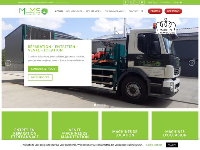 Mlms, machines de manutention au luxembourg