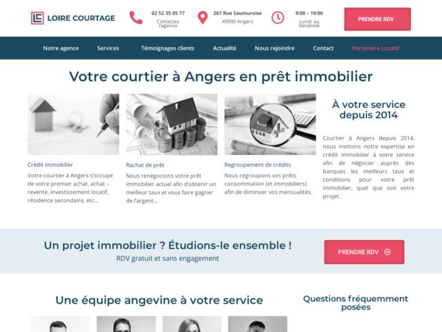 Loire Courtage - Courtier en prêt immobilier à Angers