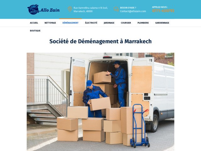 Socit de dmnagement  Marrakech