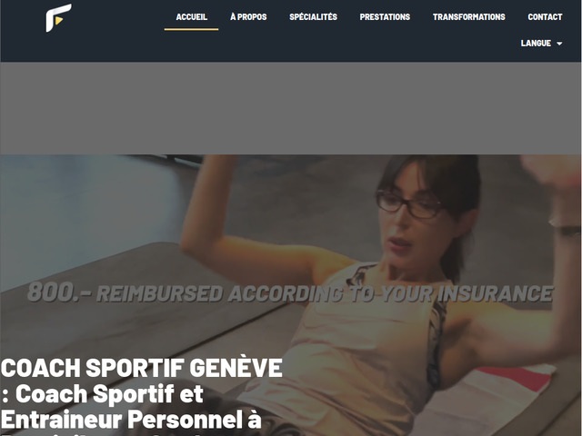 coach sportif geneve