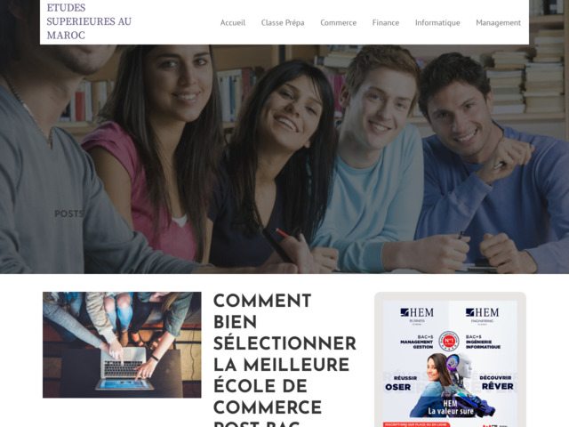 Comment bien selectionner la meilleure ecole de commerce post bac