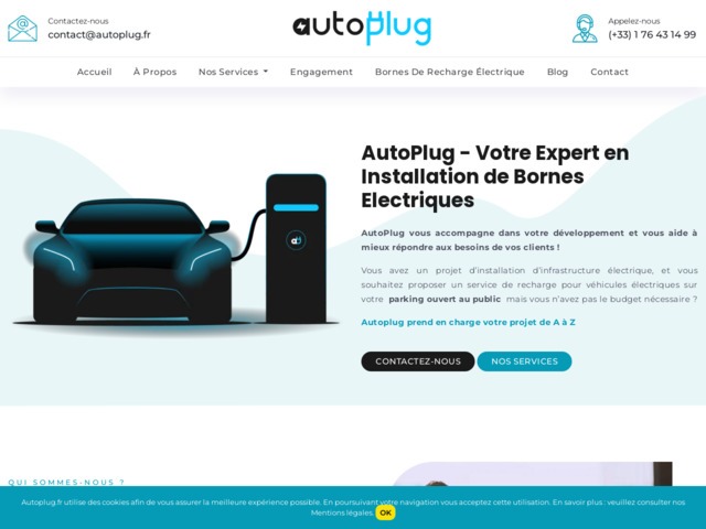 Installateur de borne de recharge pour voiture électrique