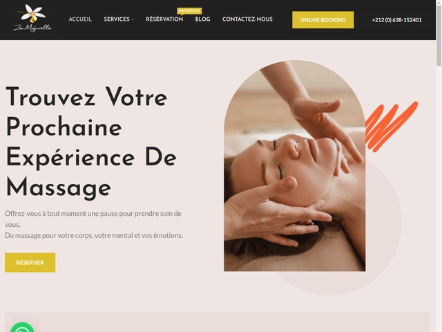 Massage � domicile Marrakech Maroc
