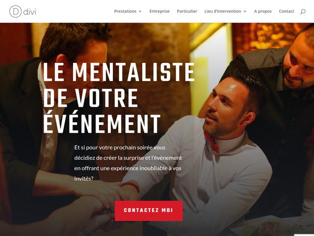 Un mentaliste  Paris, Lyon et Genve pour votre vnement