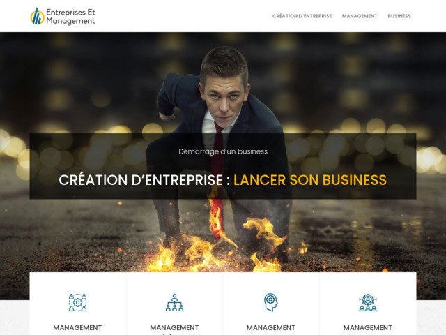 Création d'entreprise : conseils, management
