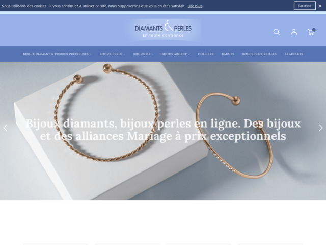 Diamants et perles : bijouterie en ligne diamant et perles