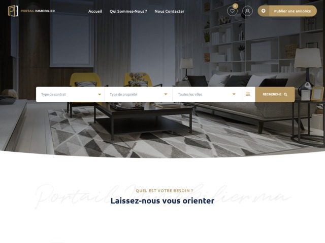 Portail immobilier: portail d'annonces immobilières au maroc