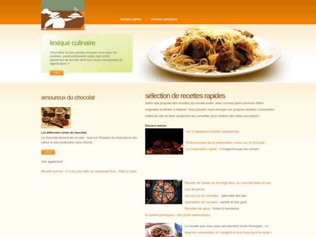 Guide recettes rapides