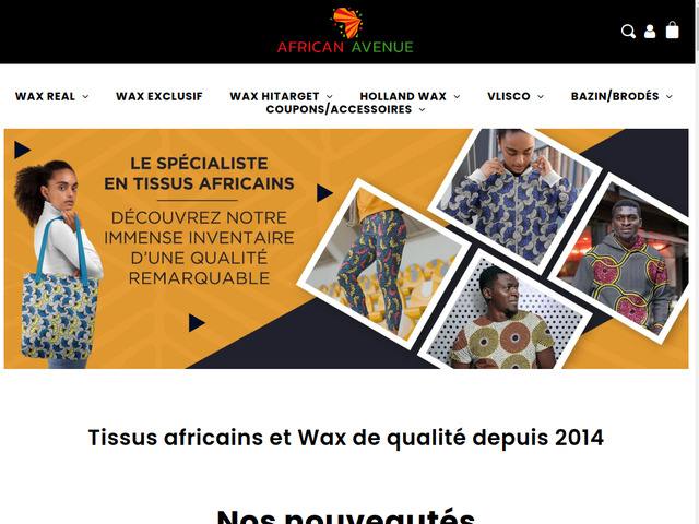 Tissus africains et wax de qualité depuis 2014