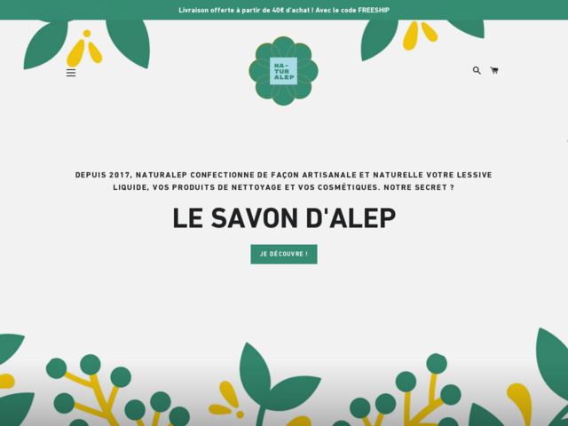 Naturalep : la lessive liquide naturelle au savon d'alep