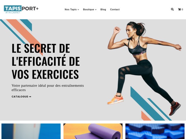 Venez découvrir nos tapis de sport