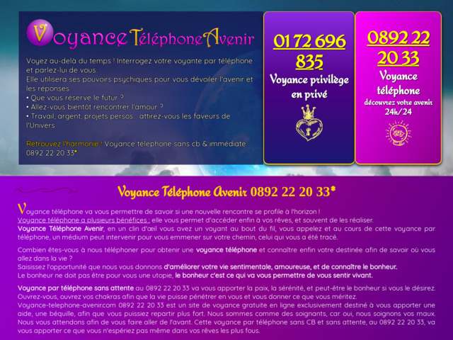 Voyance en direct par téléphone, consultation gratuite sans attente sans CB