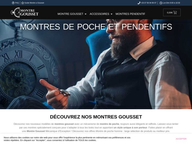 La montre gousset : un porte temps qui fait la différence