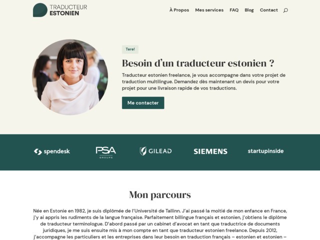 Traduction français estonien
