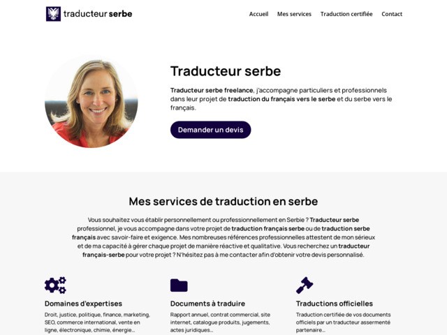 Traducteur franais serbe