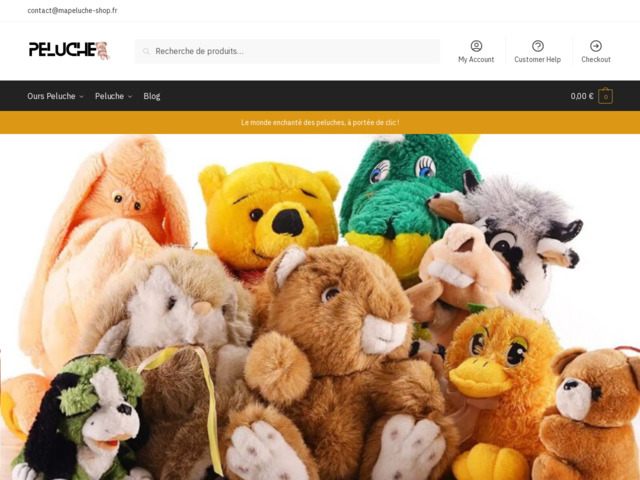 Peluche shop