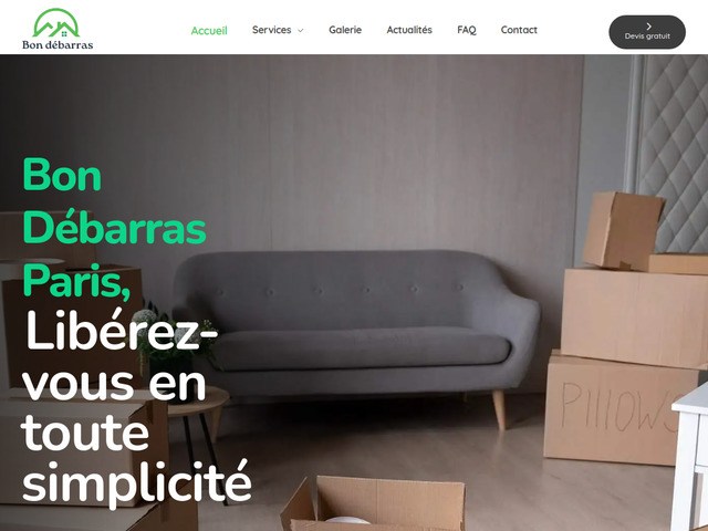 Entreprise de débarras à Paris et IDF