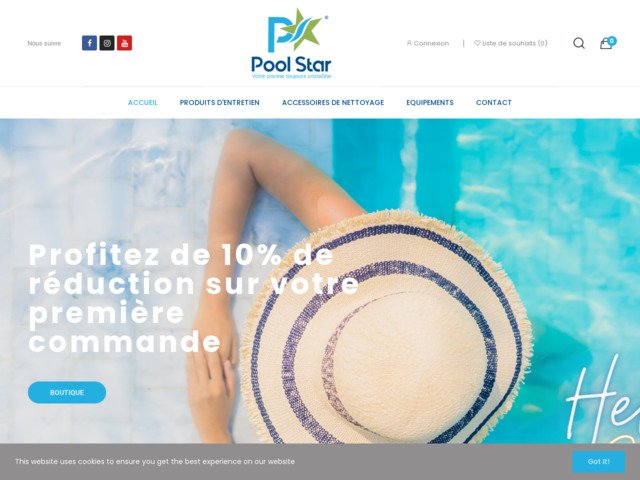 Equilibre de l'eau de piscine