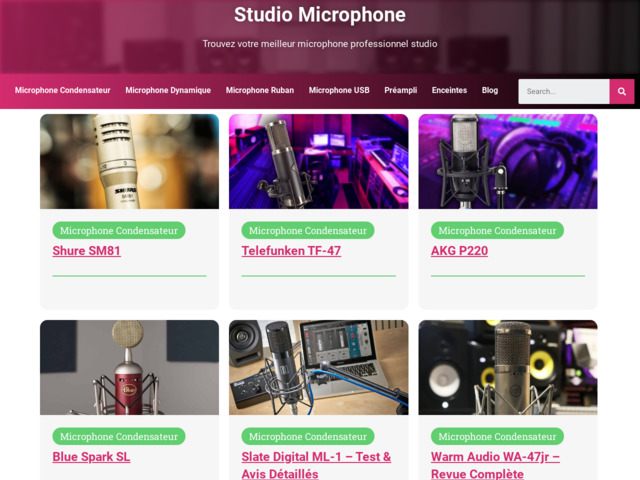 Studio microphone