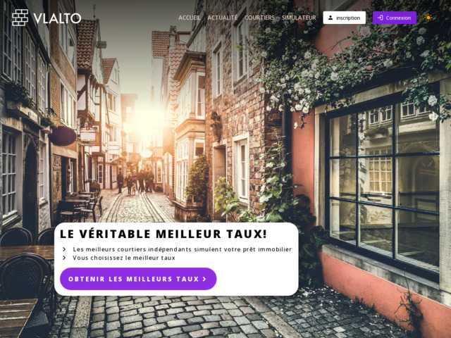 Courtier immobilier, prêt immobilier, le meilleur taux - vlalto.com