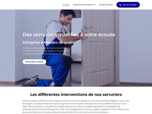 Allo assistance serrurier