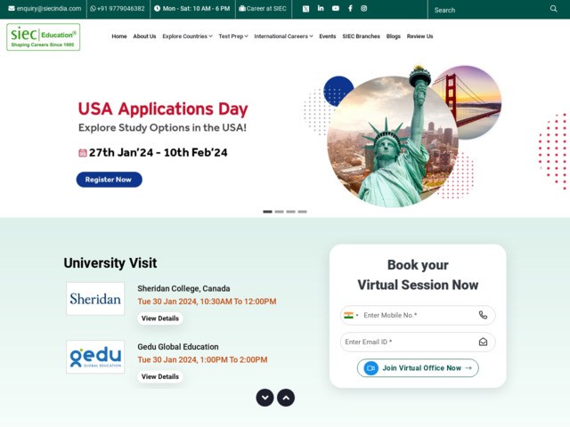 SIEC : study abroad, overseas education consultants