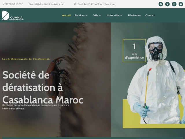 Société dératisation casablanca