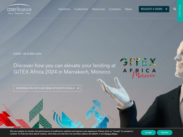 Cloud lending software : AxeFinance